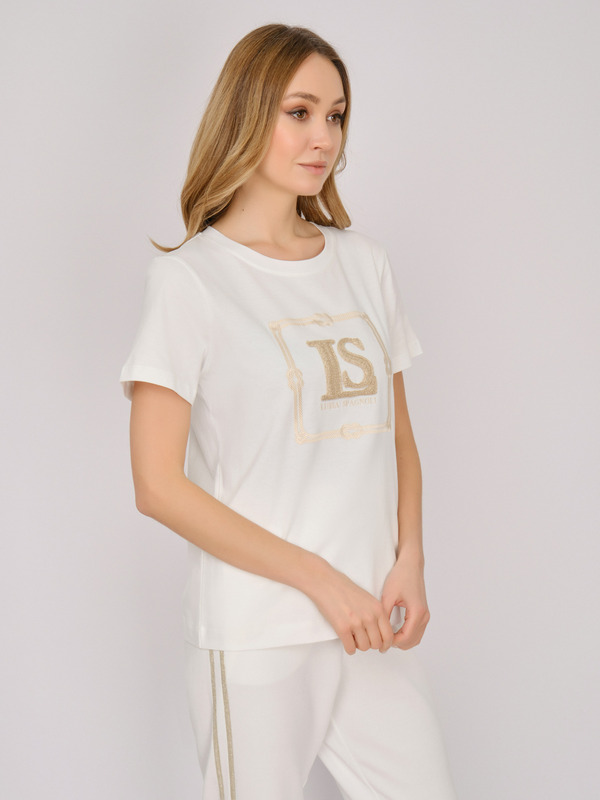 ЭBODA/23-01 Футболка Luisa Spagnoli