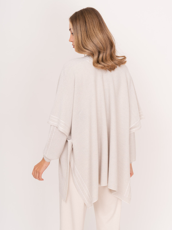 Э55104/22-02 Накидка (пончо) трикотажная D.Exterior