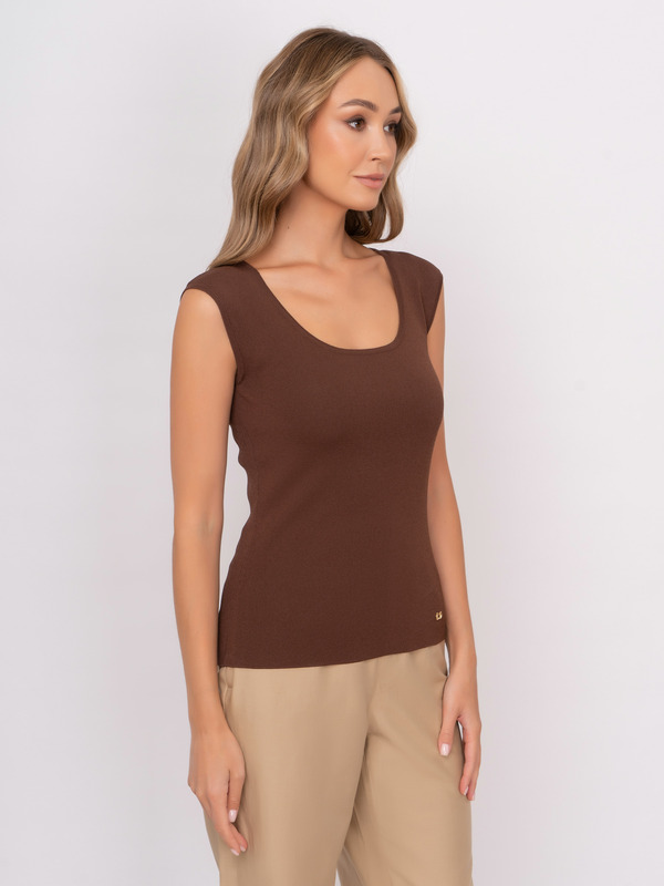 ЭCULLA G/22-01 Майка (топ) трикотажная Luisa Spagnoli