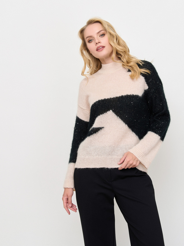 ЭQI5LT002/м/24-02 Джемпер ICONA