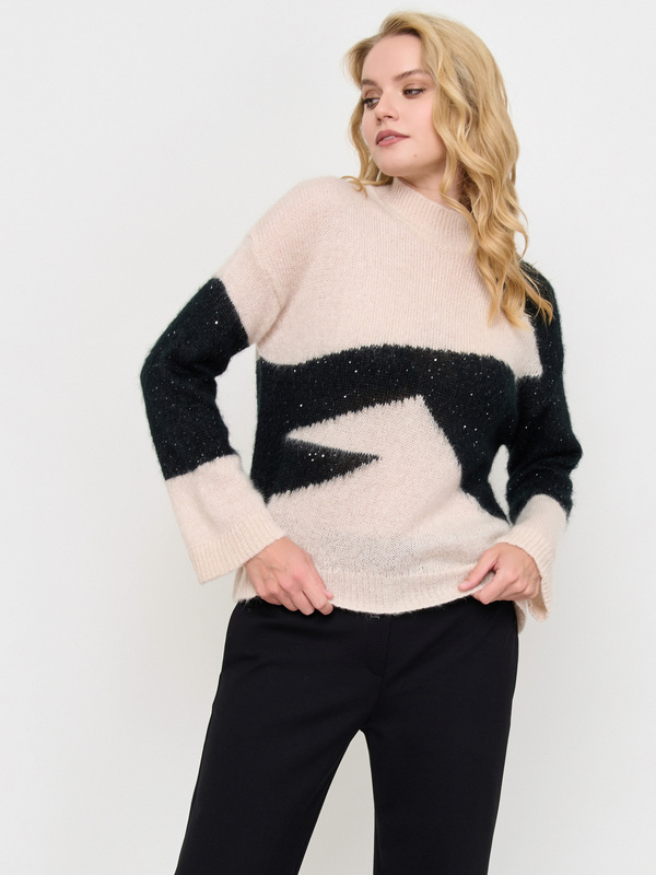 ЭQI5LT002/м/24-02 Джемпер ICONA