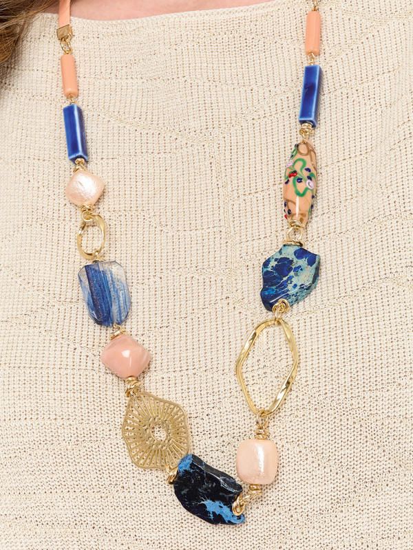 Колье Карамель и черника Ярославна, фото 2