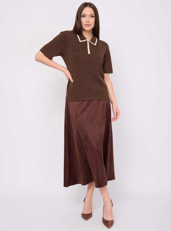 5094-227/26-02 Джемпер вязаный (поло) Franco Vello