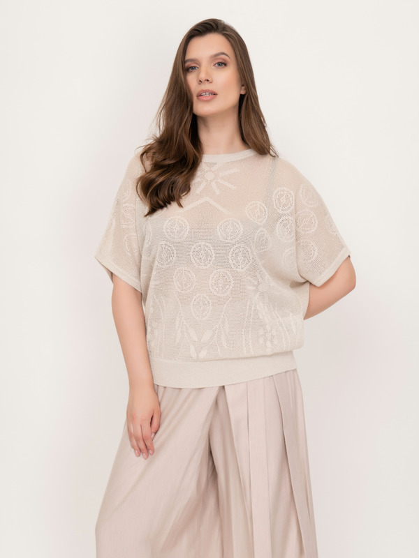 Э5146-121/21-01 Джемпер вязаный Franco Vello