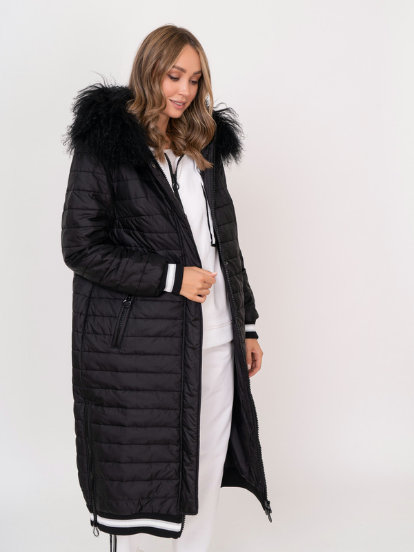 Э3160-222/м/21-02 Пальто утепленное Franco Vello