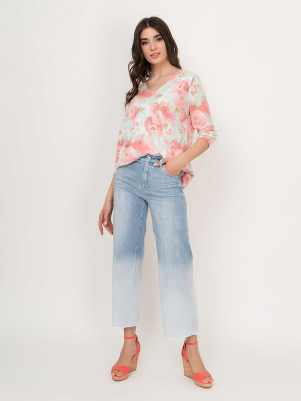 Э0021/05/9150/22-01 Брюки джинсовые Cambio