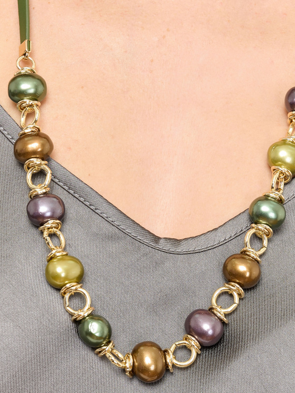 Э423560/24-02 Колье Выход в свет Ярославна