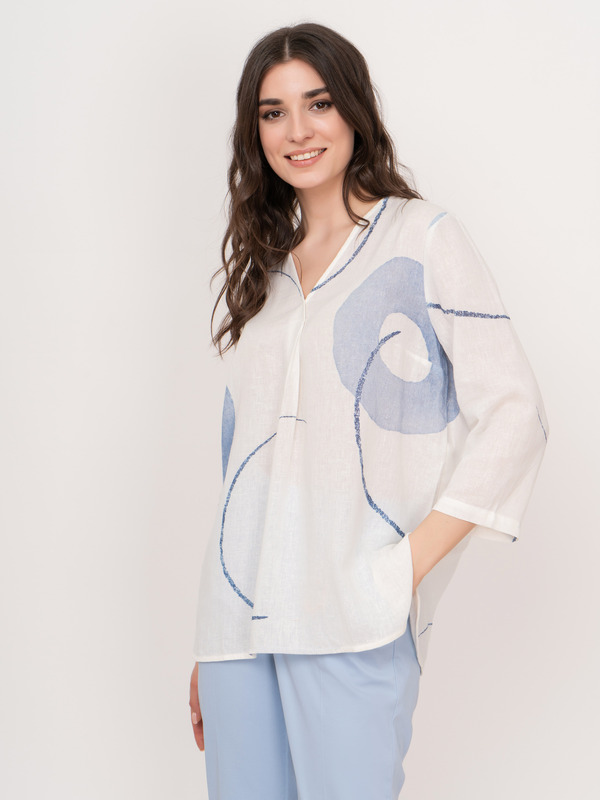 ЭQ12C408/2026/22-01 Блузка IL Vento&La Seta