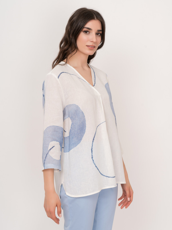 ЭQ12C408/2026/22-01 Блузка IL Vento&La Seta