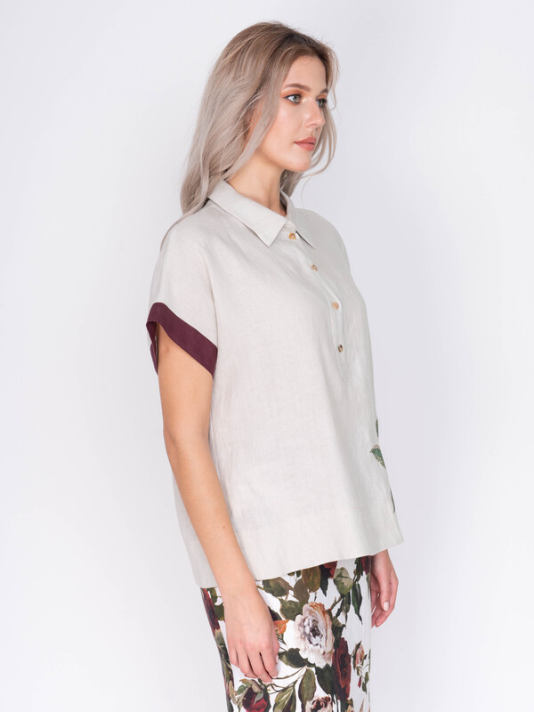 OLGA 205/19-01 Блуза Moretti