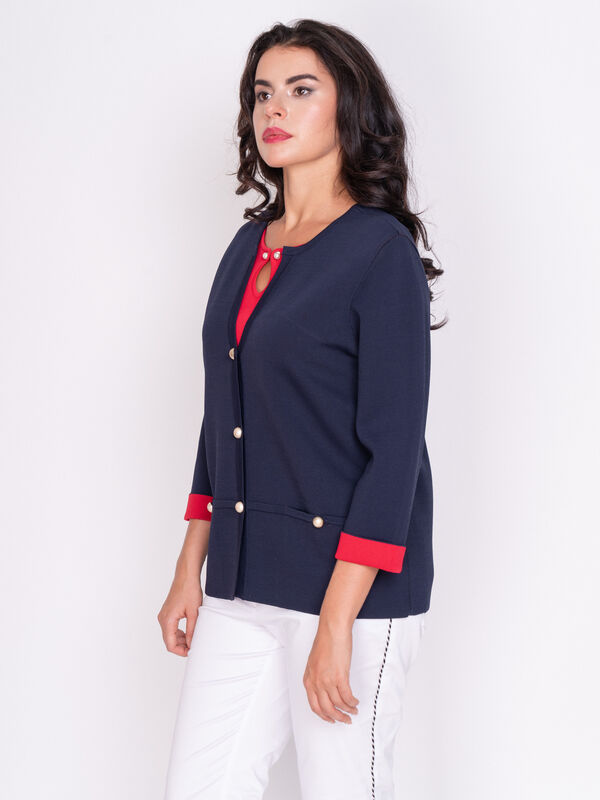 Э50170-S19/19-01 Жакет тр. Franco Vello