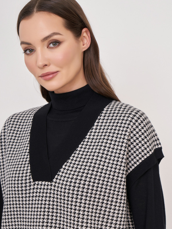 Э822145/20049/22-02 Пуловер Unq