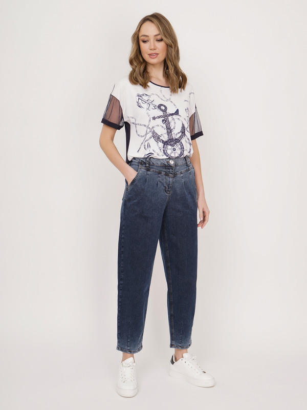 Э7236-122/22-01 Брюки джинсовые Franco Vello