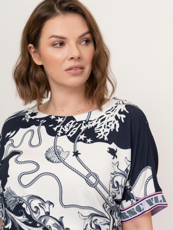 Э2180-121/21-01 Блуза тр. Franco Vello