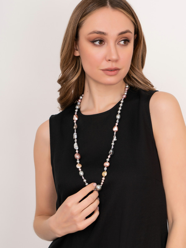 Э373223/22-01 Бусы Вечерний каприз ср. Ярославна