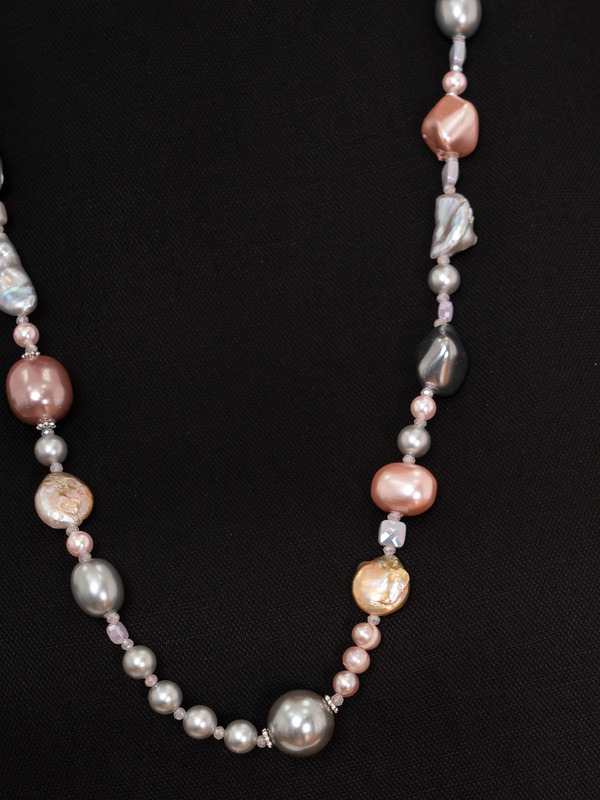 Э373223/22-01 Бусы Вечерний каприз ср. Ярославна