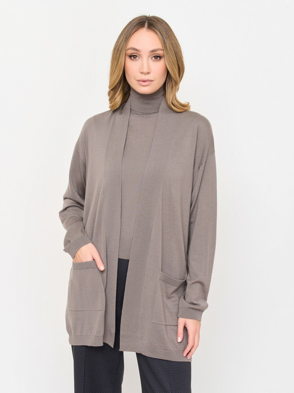 ЭQI1NT010/м/24-02 Кардиган тр.Kaos S.p.a.