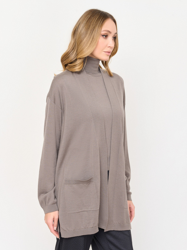 ЭQI1NT010/м/24-02 Кардиган тр.Kaos S.p.a.