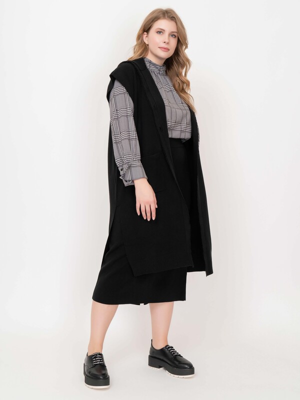 Э7401.5015/20-02 Жилет тр. Mat Fashion