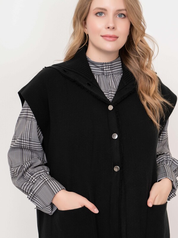 Э7401.5015/20-02 Жилет тр. Mat Fashion