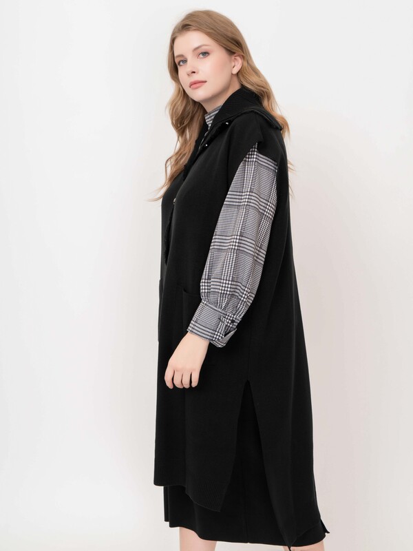 Э7401.5015/20-02 Жилет тр. Mat Fashion