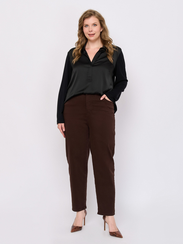 Э8402.2037/м/25-02 Брюки джинсовые Mat Fashion