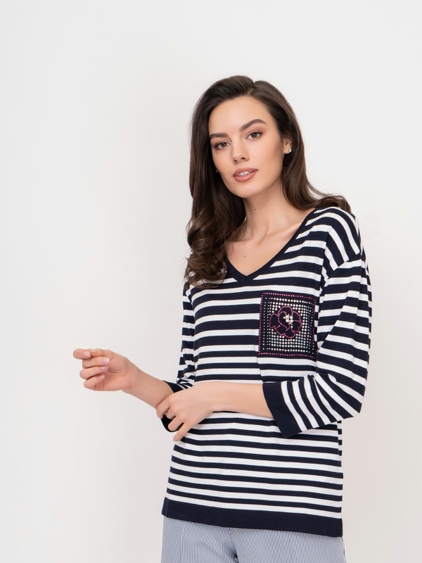 Э5176-121/21-01 Джемпер вязаный Franco Vello