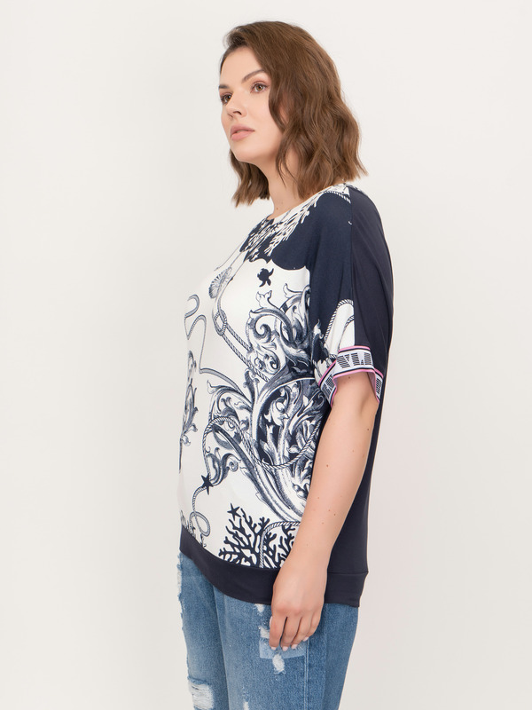 Э2180-121/21-01 Блуза тр. Franco Vello