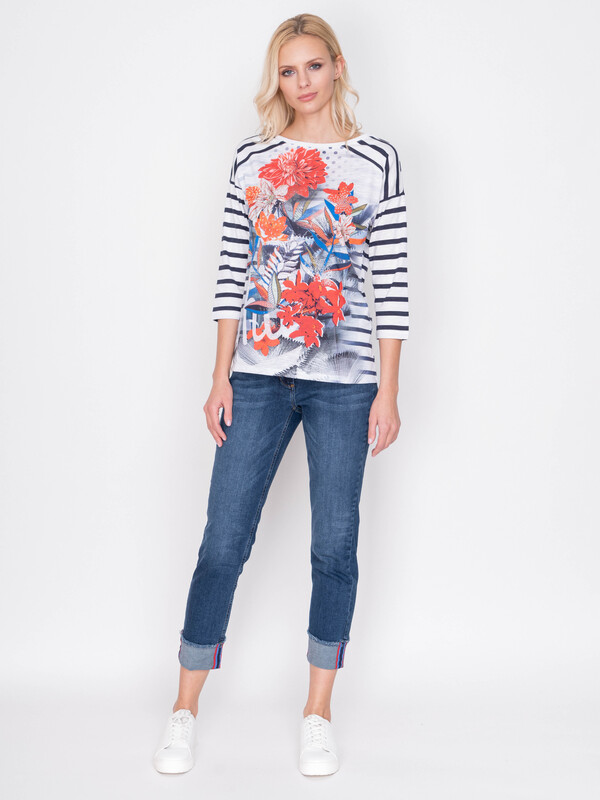 Э5421/2501/19-01 Джинсы+ремень Betty Barclay