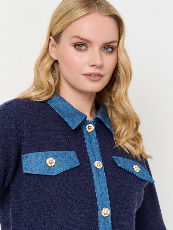 ЭKH143/м/24-02 Жакет тр. LEO & UGO