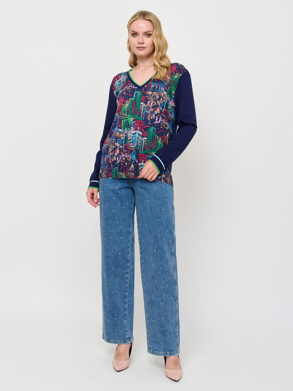 ЭDW227/м/24-02 Пуловер LEO & UGO