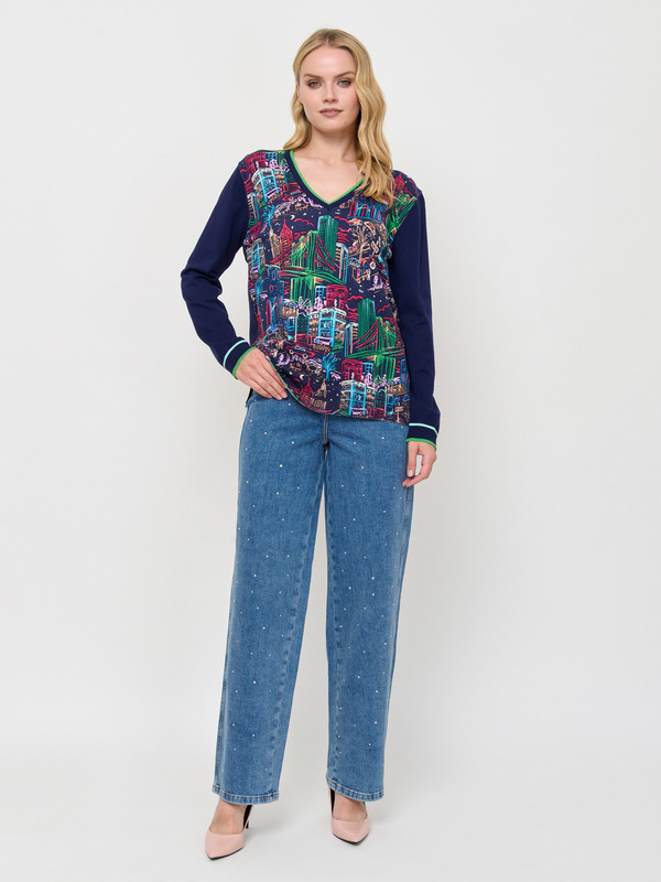 ЭDW227/м/24-02 Пуловер LEO & UGO