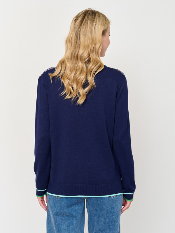 ЭDW227/м/24-02 Пуловер LEO & UGO