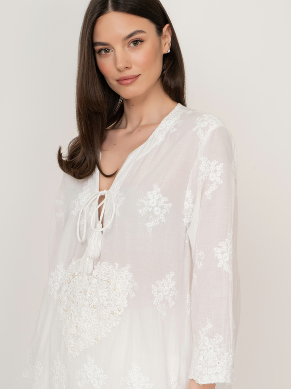 ЭFCH20520-1/22-01 Блуза пляжная A.Fabretti