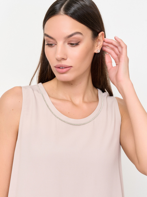 ЭD351115CA/м/24-02 Блузка типа топ PANICALE