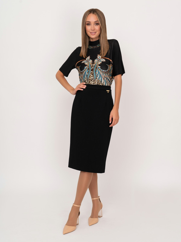 Э6M129/21-02 Блузка Elisa Fanti