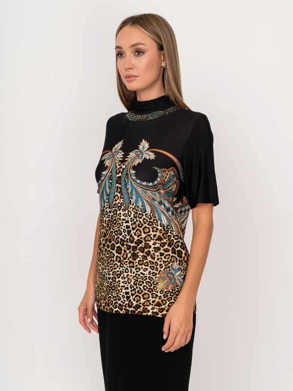 Э6M129/21-02 Блузка Elisa Fanti