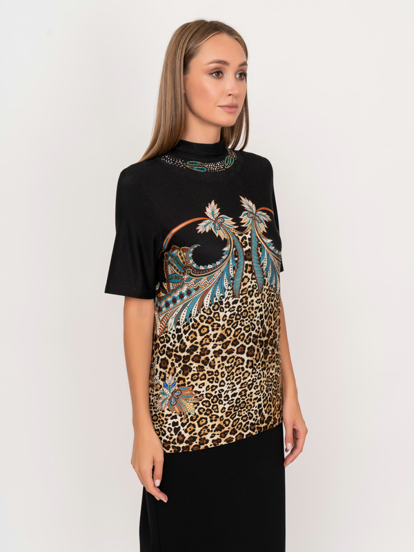 Э6M129/21-02 Блузка Elisa Fanti