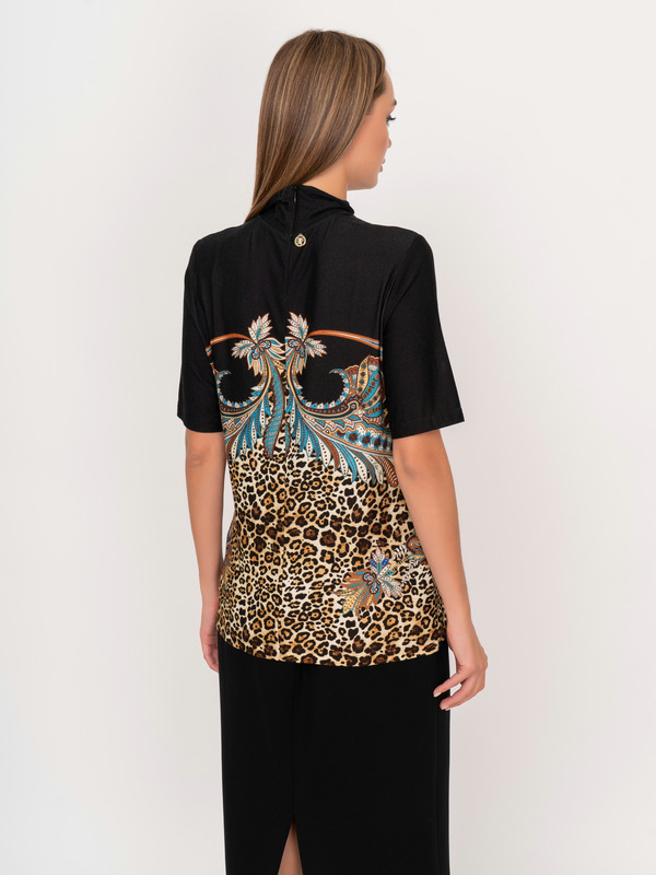 Э6M129/21-02 Блузка Elisa Fanti