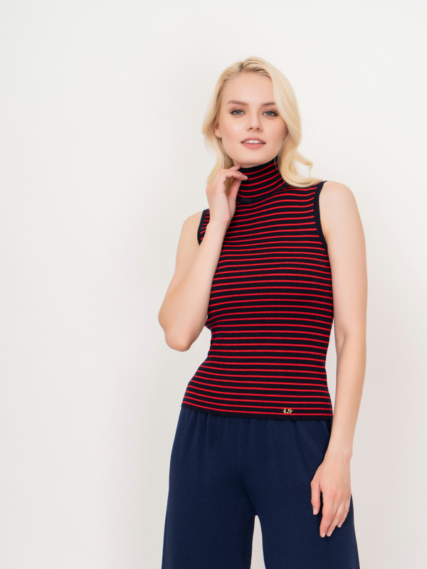 ЭMATASSA/21-01 Водолазка (без рукавов) Luisa Spagnoli