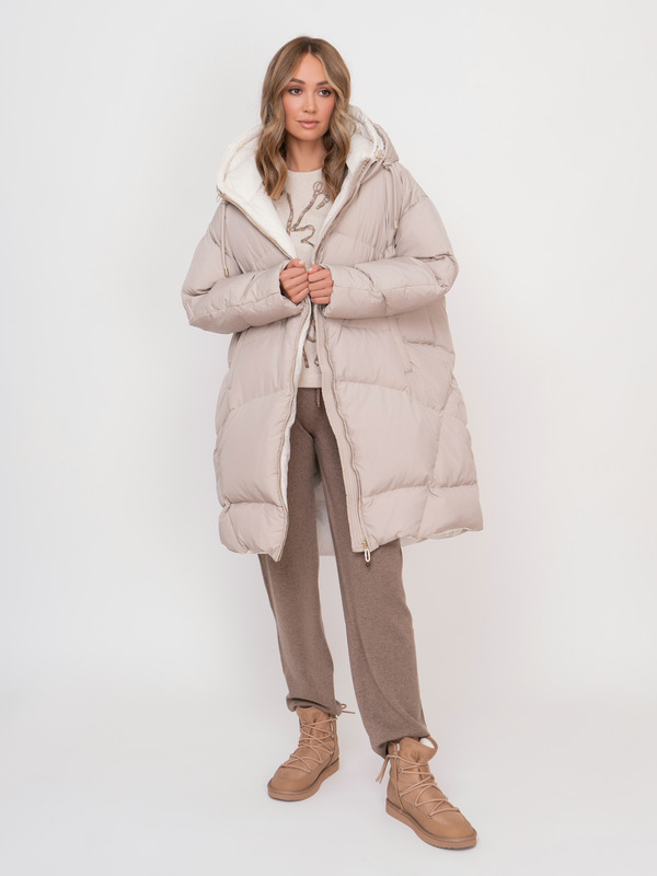 Э45T555 CRASH/м/21-02 Пальто (пуховик) Stilnology