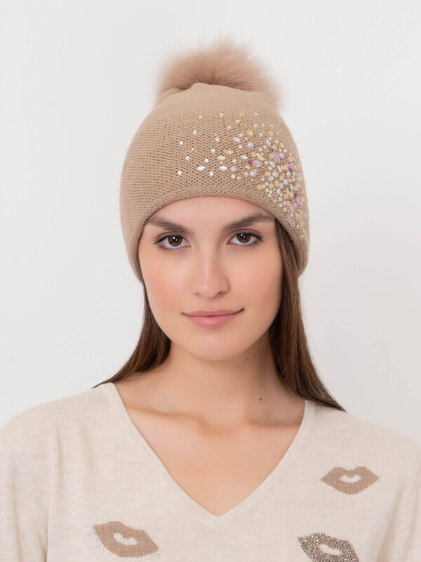 ЭS6823 CP6/20-2 Шапка с помпоном Vizio