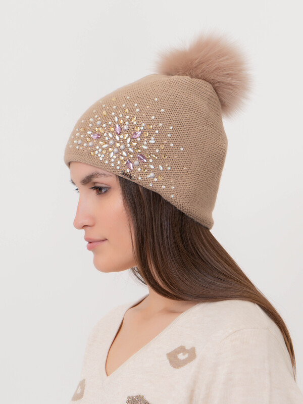 ЭS6823 CP6/20-2 Шапка с помпоном Vizio