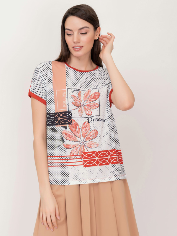 Э2198-121/21-01 Блуза тр. Franco Vello