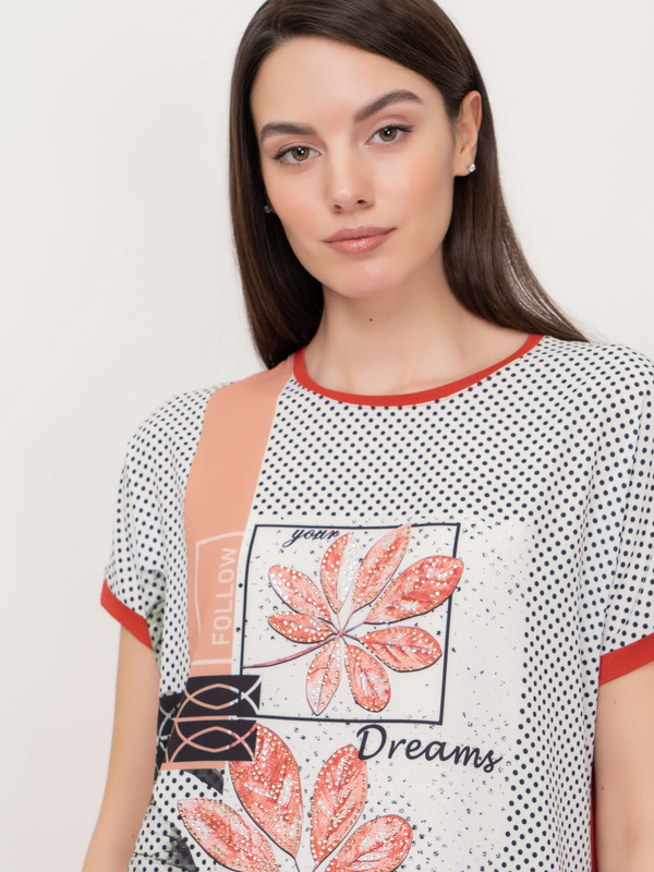 Э2198-121/21-01 Блуза тр. Franco Vello