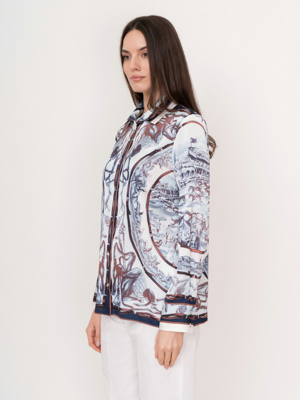 Э54821/22-01 Блузка D.Exterior