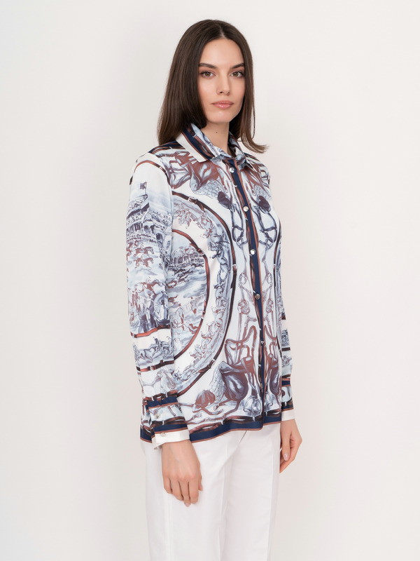 Э54821/22-01 Блузка D.Exterior