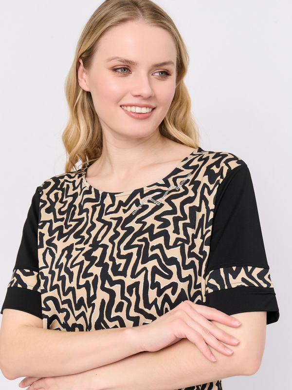 Э25D3889/м/25-01 Блузка тр.Donne da Sogno