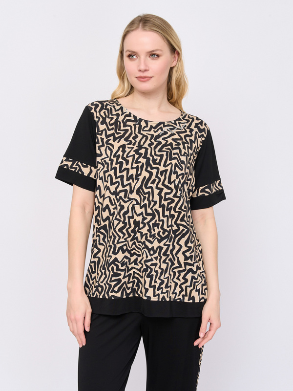 Э25D3889/м/25-01 Блузка тр.Donne da Sogno