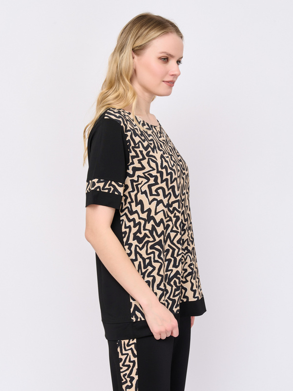 Э25D3889/м/25-01 Блузка тр.Donne da Sogno